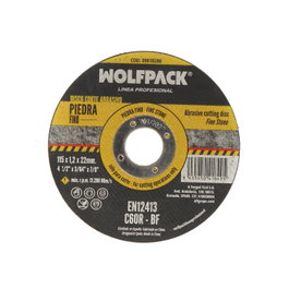 WOLFPACK LINEA PROFESIONAL Disque Wolfpack pierre fin 115x1,2 mm