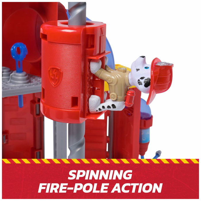 Spinmaster Caserne de pompiers Fire Rescue La Pat'Patrouille avec Marcus Spinmaster Caserne de pompiers Fire Rescue La Pat'Patrouille avec Marcus