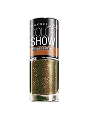 Maybelline Vernis à Ongles Color Show Vintage Leather N°209 Émeraudes Dorées - 7 ml