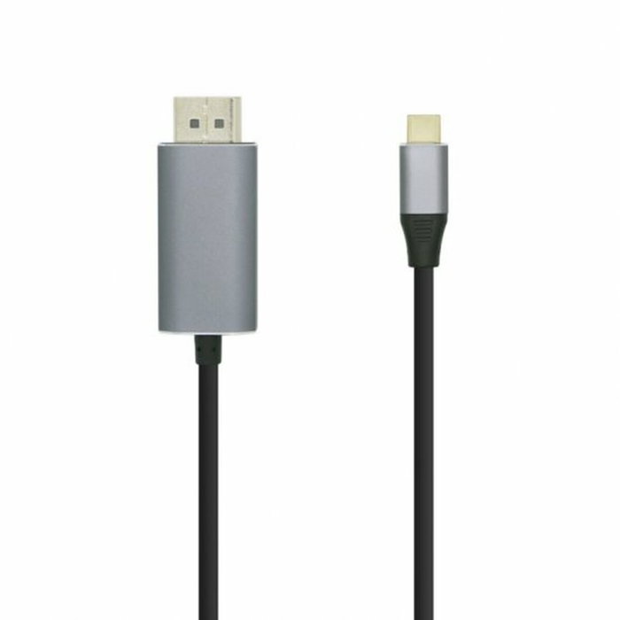 Adaptateur USB-C vers DisplayPort Aisens A109-0394 Noir 80 cm