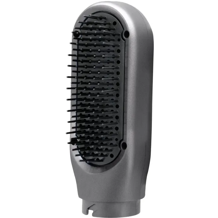 Jean Louis David AEROTWIST - Brosse soufflante styler 4-en-1 avec technologie Coanda - 5 têtes interchangeables pour sécher, lisser et boucler les cheveux - Gris