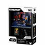 Fandrop Darth Maul vs Ahsoka - Figurine avec vitrine, scène culte, artefact et mini affiche - 18 cm