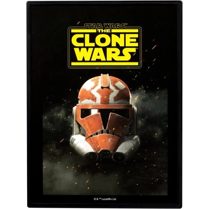 Fandrop Figurine STAR WARS Darth Maul vs Ahsoka - Vitrine de collection 18 cm avec scène culte et mini affiche