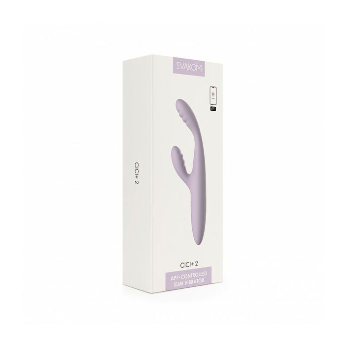 Vibration de Stimulation Double Svakom Lila