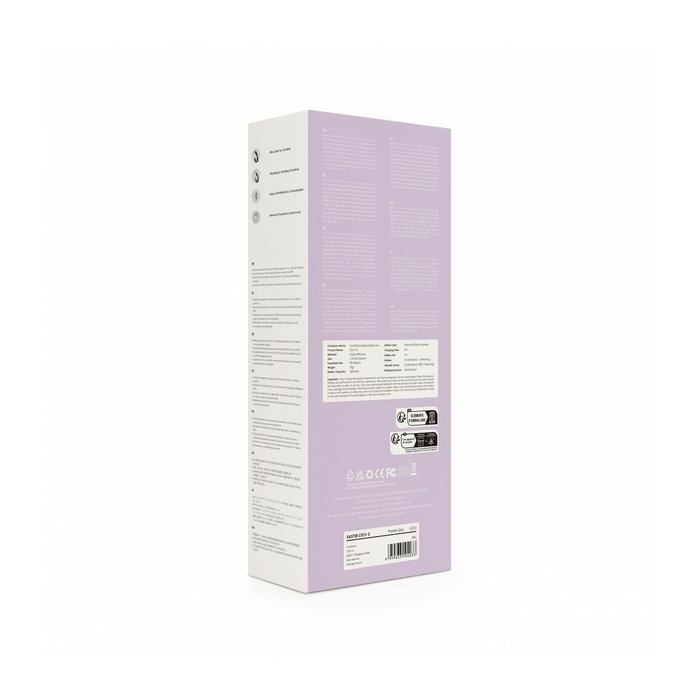 Vibration de Stimulation Double Svakom Lila Vibration de Stimulation Double Svakom Lila