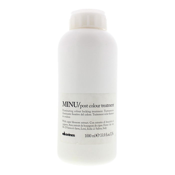 Davines Minu Après-shampooing Traitement Illuminant 1000 ml - Pour Tous Types de Cheveux Davines Minu Après-shampooing Traitement Illuminant 1000 ml - Pour Tous Types de Cheveux