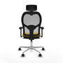 Piqueras y Crespo Chaise de Bureau Jorquera 3D086N2 Jaune