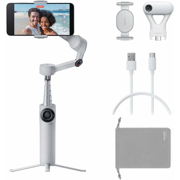 Insta360 Flow 2 Stabilisateur smartphone Gris