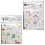 Party Time Lot de 20 serviettes en papier 20x20 cm motifs assortis