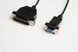 MicroConnect Câble Null Modem Série DB9 - DB25, 3m