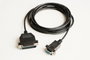 MicroConnect Câble Null Modem Série DB9 - DB25 Noir 3 mètres pour Transfert de Fichiers entre Appareils