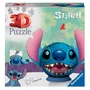 Ravensburger 11574 - Puzzle 3D Ball Disney Stitch - 72 pièces numérotées et rondes pour une construction stable sans colle - Pour les enfants dès 6 ans