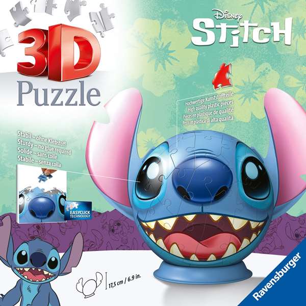 Ravensburger Puzzle 3D Ball Stitch avec oreilles Disney
