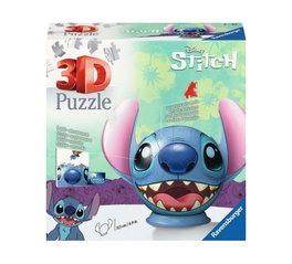 Lilo & Stitch puzzle 3D balle avec oreilles Stitch (77 pièces)