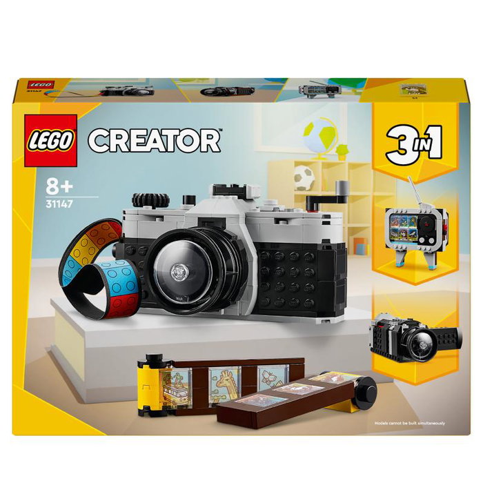 LEGO Creator 3-en-1 L'Appareil Photo Rétro