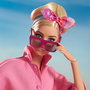 Barbie - Muñeca Barbie The Movie - Margot Robbie - Figurine de collection - Costume rose chic avec lunettes et espadrilles - Âge recommandé: +6 ans - Réf: Hrf29 Mattel