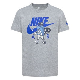T shirt à manches courtes Enfant Nike Air Boxy Gris clair 8 ans