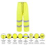 WOLFPACK LINEA PROFESIONAL Pantalon de pluie haute visibilité Taille S