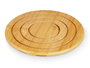 KINVARA Tapis rond en bambou Kinvara Naturel