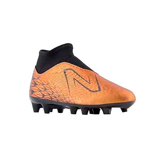 Chaussures de foot pour Enfants New Balance Tekela v4 Magique FG Marron