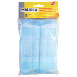 MAURER Lot de 5 rechanges de plumeau dépoussiérant électrostatique