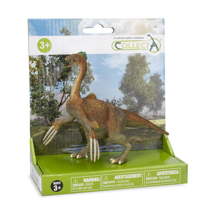 CollectA 89194 - Figurine de dinosaure Therizinosaurus sur socle, préhistorique, pour enfant +3 ans CollectA 89194 - Figurine de dinosaure Therizinosaurus sur socle, préhistorique, pour enfant +3 ans
