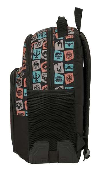 Safta Sac à dos double avec renforts d'angles adaptable à poussette 32 x 42 x 15 cm pour enfant dès 36 mois Safta Sac à dos double avec renforts d'angles adaptable à poussette 32 x 42 x 15 cm pour enfant dès 36 mois