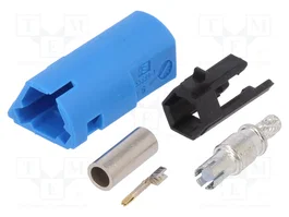 4CARMEDIA Connecteur d'antenne socle RG174 droit pour Nissan, Opel, Renault