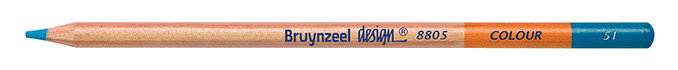Bruynzeel Design Crayons de couleur Bleu clair Bruynzeel Design Crayons de couleur Bleu clair