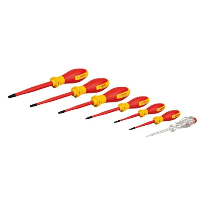 Bosch Set de 7 tournevis Torx VDE