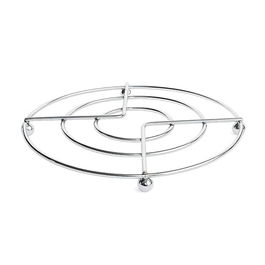 Dessous de Plat Pliable Acier chromé ø 22 x 22 cm