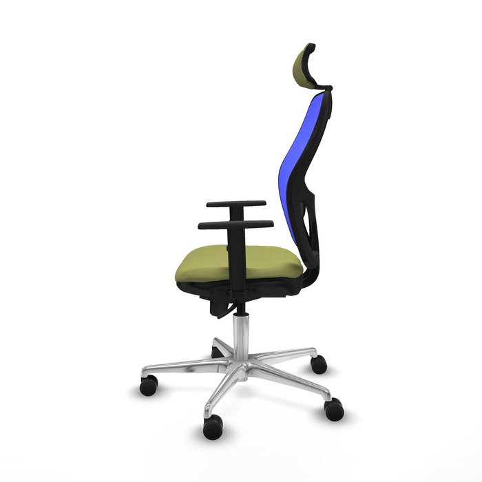 Piqueras y Crespo 1D086N2 Chaise de Bureau avec Appui-tête Vert Olive