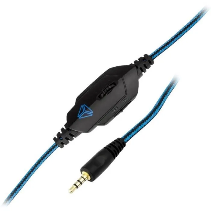 Casque gaming GUERILLA YENKEE YHP 3005 avec micro - Connecteur jack 3,5 mm 4 broches - Haut-parleur 40 mm - Noir Casque gaming GUERILLA YENKEE YHP 3005 avec micro - Connecteur jack 3,5 mm 4 broches - Haut-parleur 40 mm - Noir