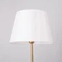 Lámpara de Suelo Lámpara de Pied Metal Moderne E27 Blanc Luminosité rétro ou actuelle - SKD-F1007