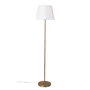 Lámpara de Suelo Lámpara de Pied Metal Moderne E27 Blanc Luminosité rétro ou actuelle - SKD-F1007
