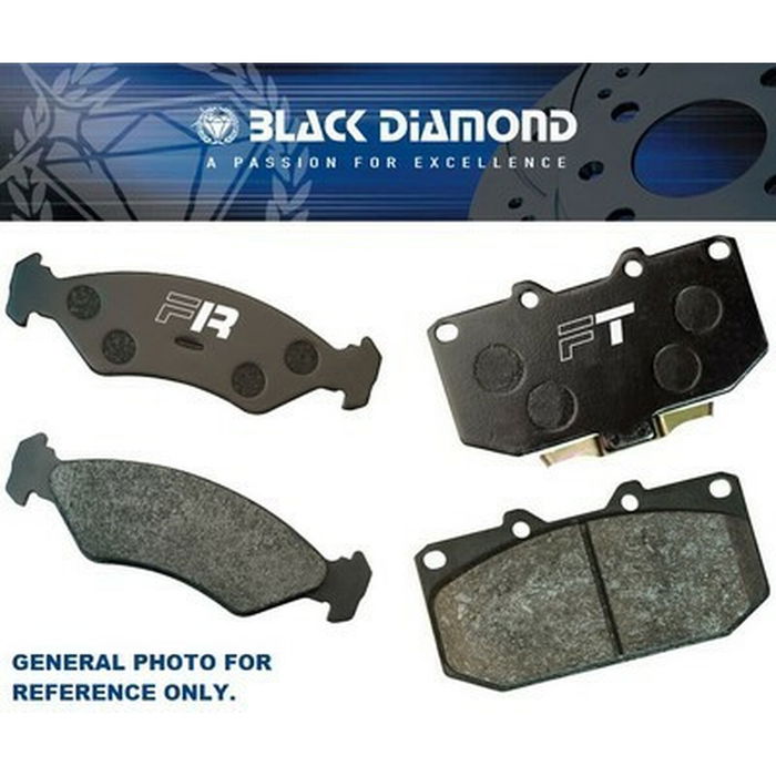 Plaquettes de frein Black Diamond BDPP1070 Mazda Cx5 (Ke,Gh) 2.0 1998cc Mazda Cx5 (Ke,Gh) 2.2 Td 2191cc Mazda Cx5 (Kf) 2.0 1998c