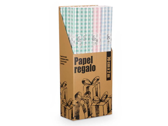 ARTE REGAL Rouleau Papier Cadeau 70x200 cm Motifs Assortis Azul Rose Vert (Set de 50) ARTE REGAL Rouleau Papier Cadeau 70x200 cm Motifs Assortis Azul Rose Vert (Set de 50)