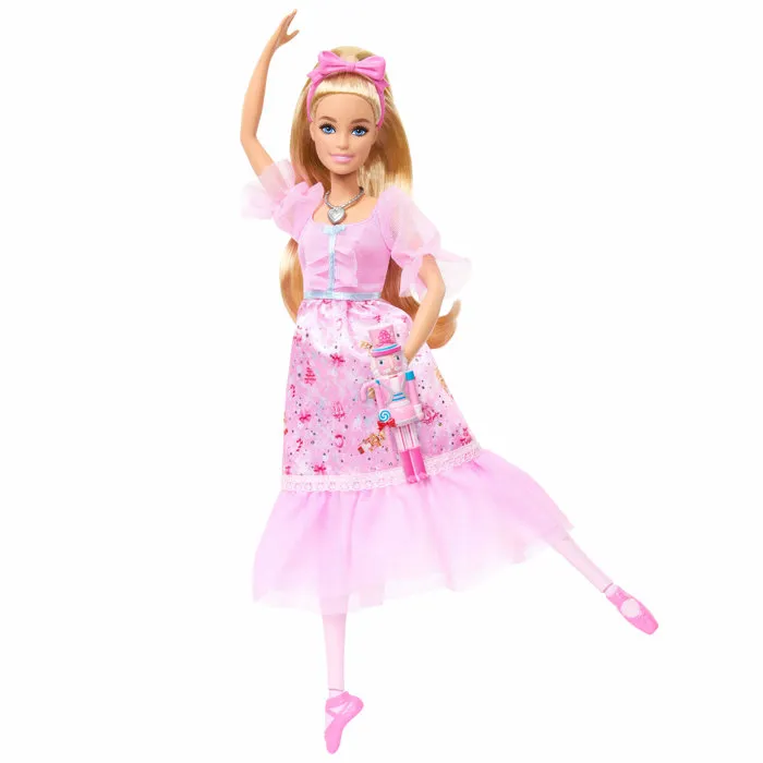 Barbie Ballerine Clara Casse-Noisette avec pieds articulés Barbie Ballerine Clara Casse-Noisette avec pieds articulés