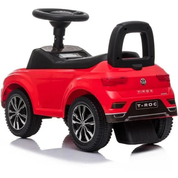 Buddy Toys BPC 5161 Porteur Enfant Voiture VW T-ROCK avec Sons et Rangement - Jouet Motricité pour Enfants de 2 à 3 Ans (67x28x43 cm)