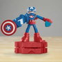 Play-Doh Marvel Captain America Bouclier tamponneur avec figurine flexible