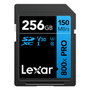 Lexar Carte Mémoire Micro SD avec Adaptateur 256 GB LSD0800P256G-BNNNG