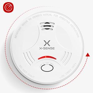 X-Sense Détecteur de fumée SD11 Blanc