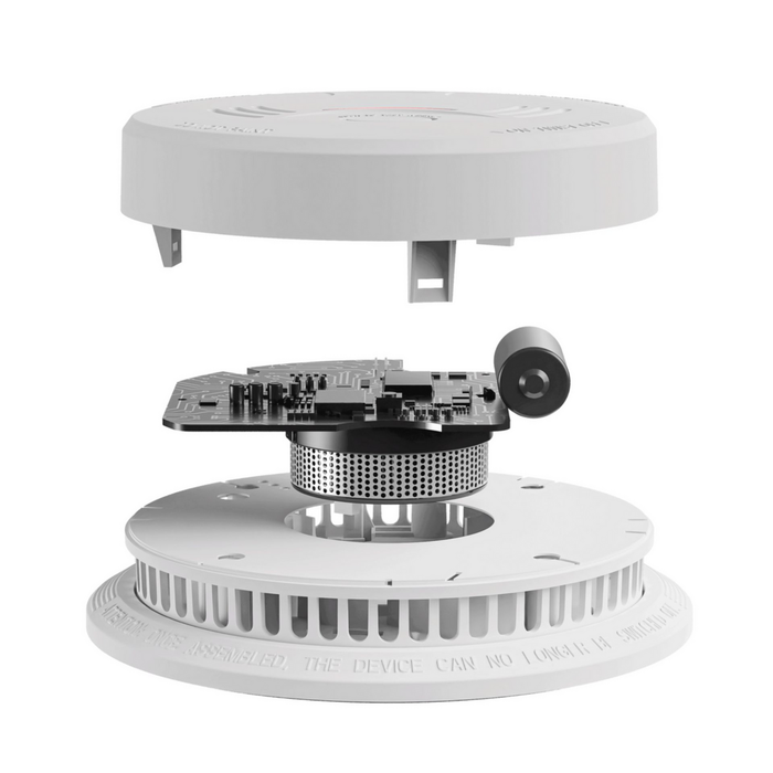 X-Sense SD11 Détecteur de fumée intelligent avec batterie lithium 10 ans, connectivité Bluetooth, étanche IP33, blanc (ZASXS00154WEU)