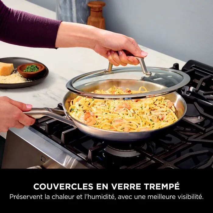 Ninja Sauteuse EverClad C90126EUI 26cm inox