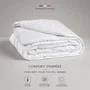 Couette Douceur Tempérée Blanche 220 x 240 cm