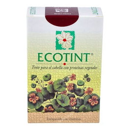 ECOTINT Teinture Capillaire Rouge Henne sans Ammoniac 60ml + Fixateur
