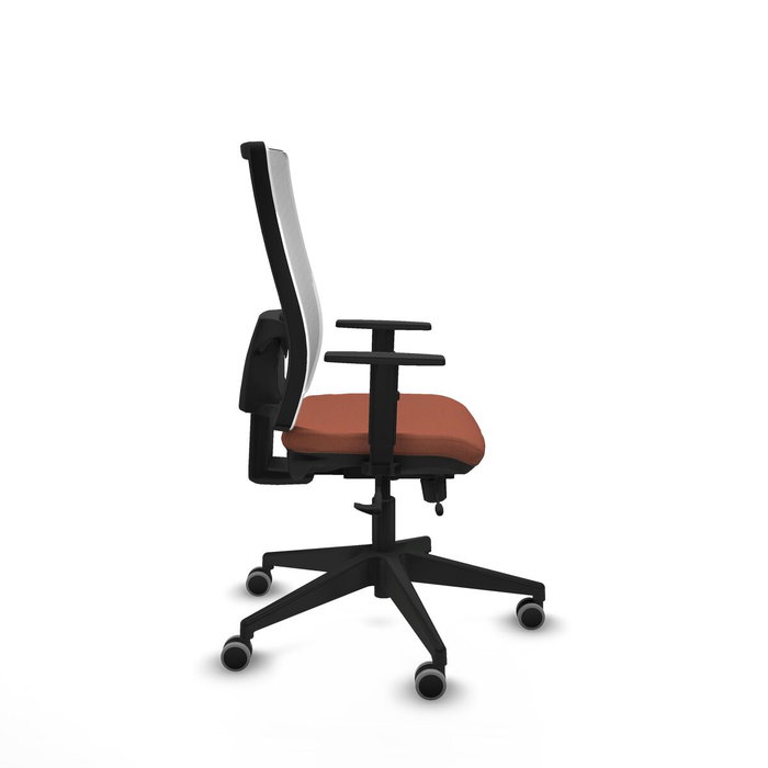 Chaise de Bureau Piqueras y Crespo 1D066G0 Blanc Marron