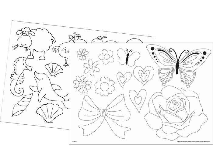 Kreul Kit peinture WINDOW COLOR GLAS DESIGN Conjunto promocional