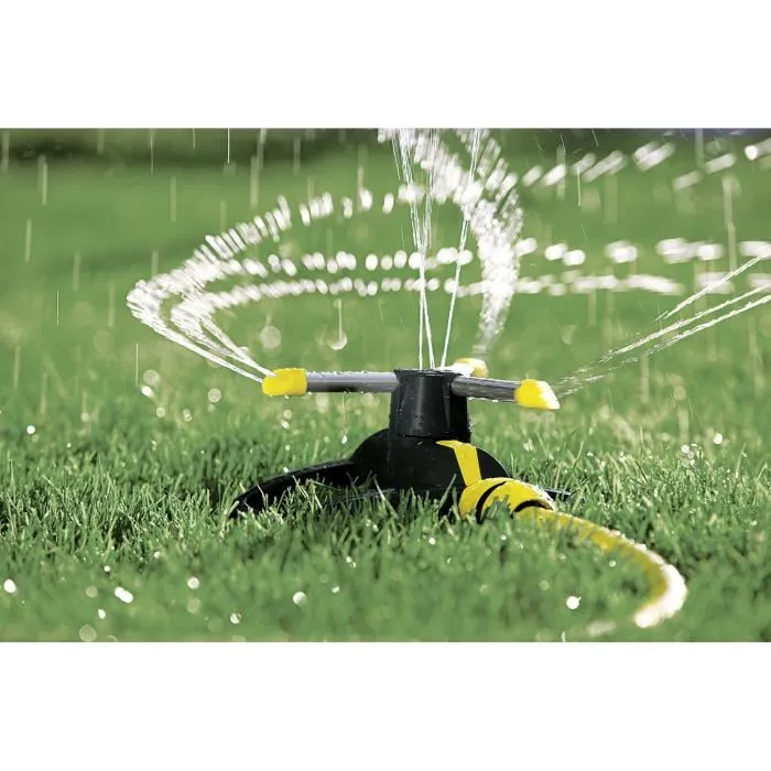 Karcher 26450190 Arroseur rotatif bras métal 130/3 - Système clic - Portée 13 m - 133 m²
