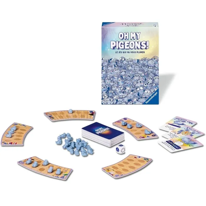 Ravensburger Jeu d'ambiance Oh My Pigeons Ravensburger Jeu d'ambiance Oh My Pigeons
